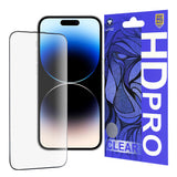 Folie de protectie Lito HD Pro Clear compatibil cu iPhone 14 Pro, Negru