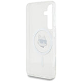 Husa de protectie Karl Lagerfeld IML MagSafe (KLHMS25SHLSCHH) compatibil cu Samsung Galaxy S25, Choupette`s Head