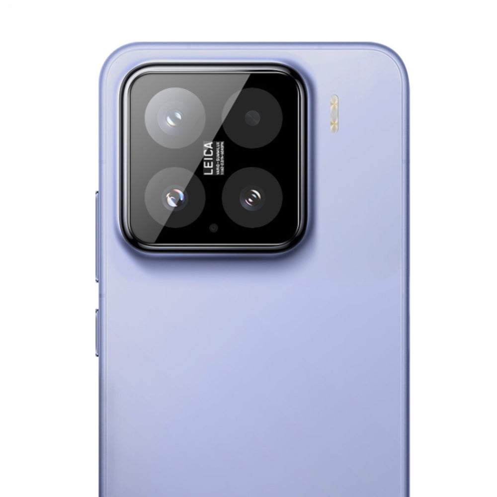 Folie de protectie Techsuit Full Camera Glass compatibil cu Xiaomi 15, Negru