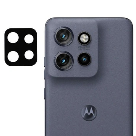 Folie de protectie Techsuit Full Camera Glass compatibil cu Motorola Edge 50 Neo / Edge 60 Neo / Motorola ThinkPhone 25, Negru