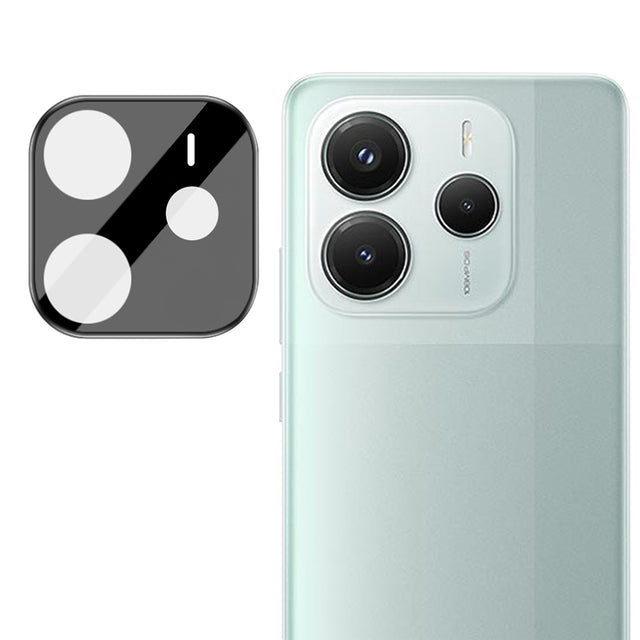 Folie de protectie Techsuit Full Camera Glass compatibil cu Xiaomi Redmi Note 14 5G, Negru