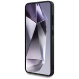 Husa de protectie Guess 4G Circle Classic Logo MagSafe (GUHMS25MP4PGRSGK) compatibil cu Samsung Galaxy S25 Plus, Negru