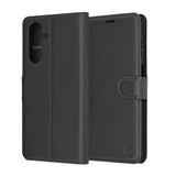 Husa de protectie Techsuit Leather Folio compatibil cu Samsung Galaxy A26 5G, Negru