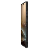 Husa de protectie Spigen Liquid Air (ACS08953) compatibil cu Samsung Galaxy S25 Ultra, Negru Mat