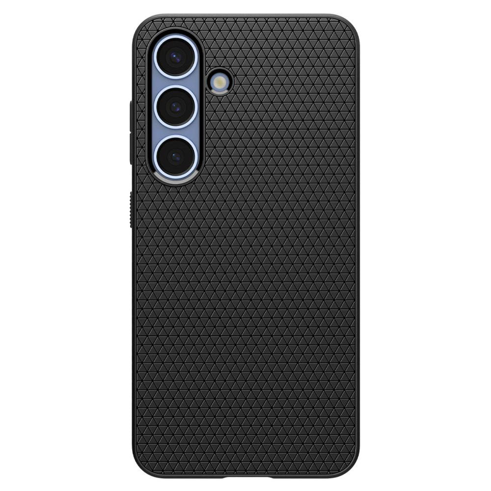 Husa de protectie Spigen Liquid Air (ACS09000) compatibil cu Samsung Galaxy S25, Negru Mat