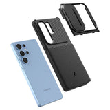 Husa de protectie Spigen Optik Armor (ACS08969) compatibil cu Samsung Galaxy S25 Ultra, Negru