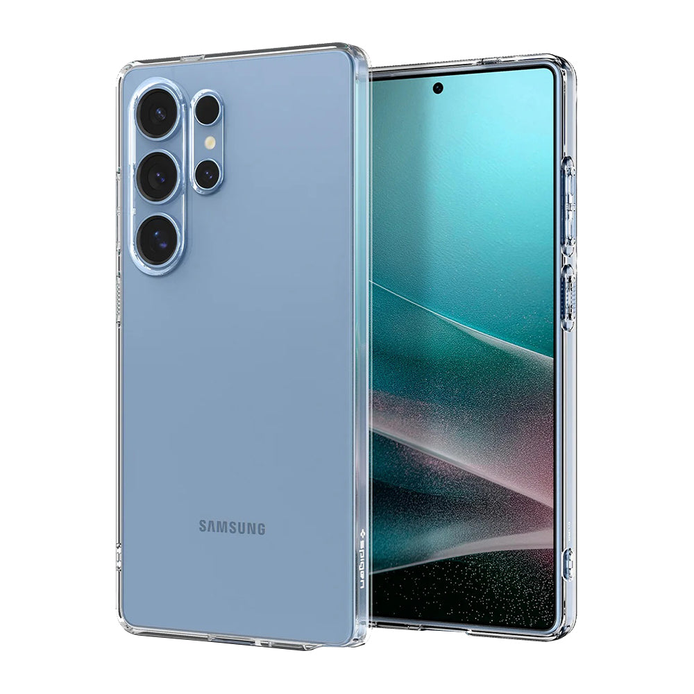 Husa de protectie Spigen Liquid Crystal (ACS08948) compatibil cu Samsung Galaxy S25 Ultra, Transparent