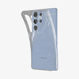 Husa de protectie Spigen Liquid Crystal Glitter (ACS08950) compatibil cu Samsung Galaxy S25 Ultra, Crystal Quartz