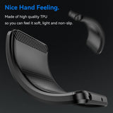 Husa de protectie Techsuit Carbon Silicone compatibil cu Samsung Galaxy S25 Ultra, Albastru