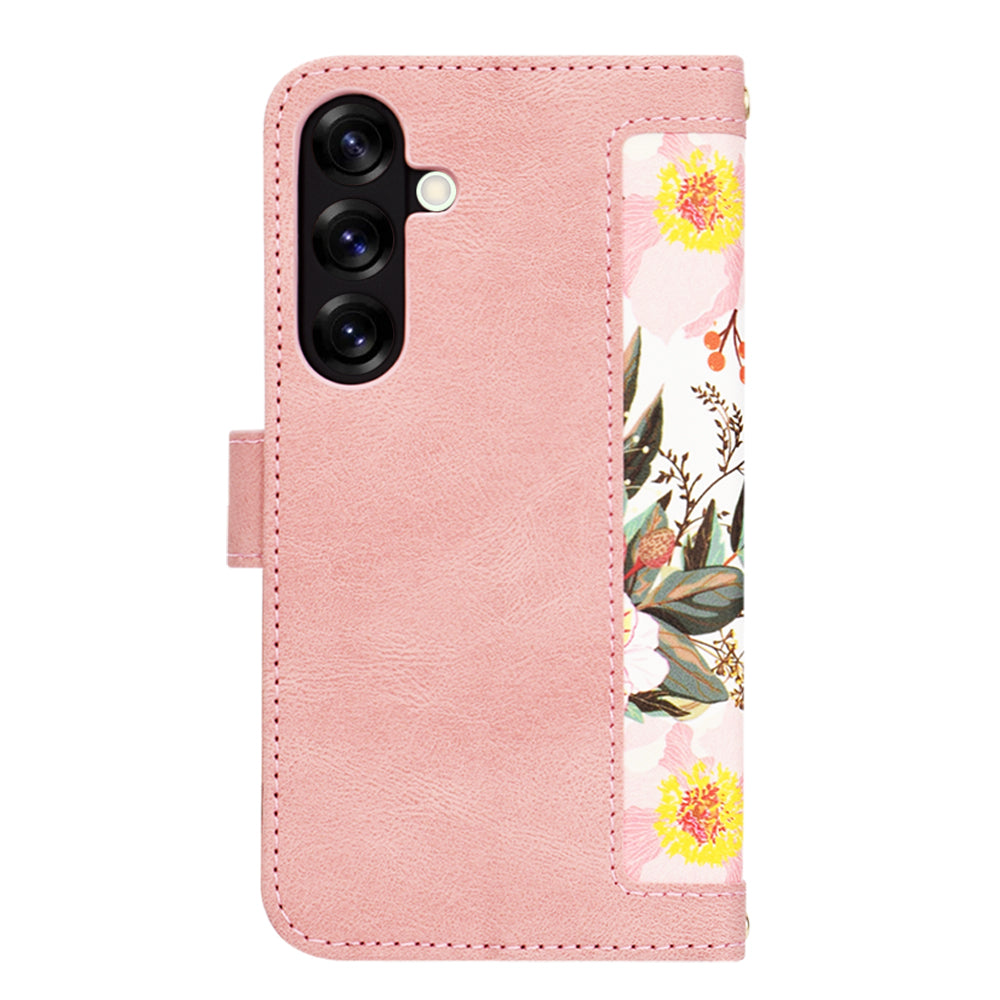 Husa de protectie Techsuit FlipCraft compatibil cu Samsung Galaxy S25 Plus, Sweetheart Pink