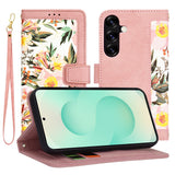Husa de protectie Techsuit FlipCraft compatibil cu Samsung Galaxy S25 Plus, Sweetheart Pink