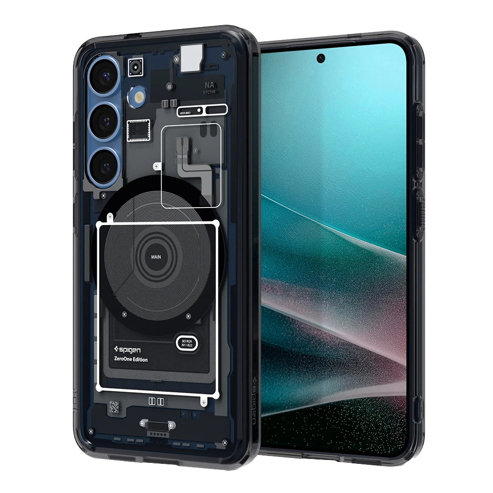 Husa de protectie Spigen Ultra Hybrid Zero One MagSafe (ACS09003) compatibil cu Samsung Galaxy S25, Negru