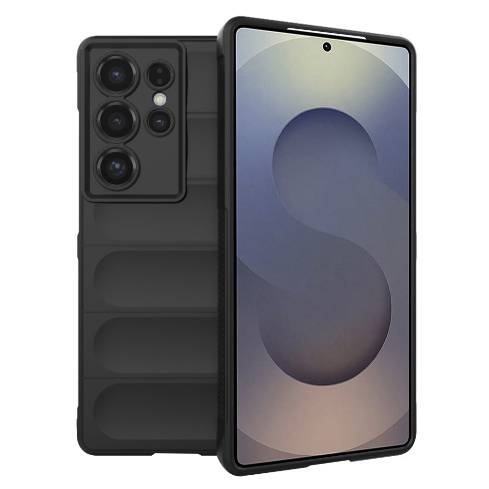 Husa de protectie Techsuit Magic Shield compatibil cu Samsung Galaxy S25 Ultra, Negru