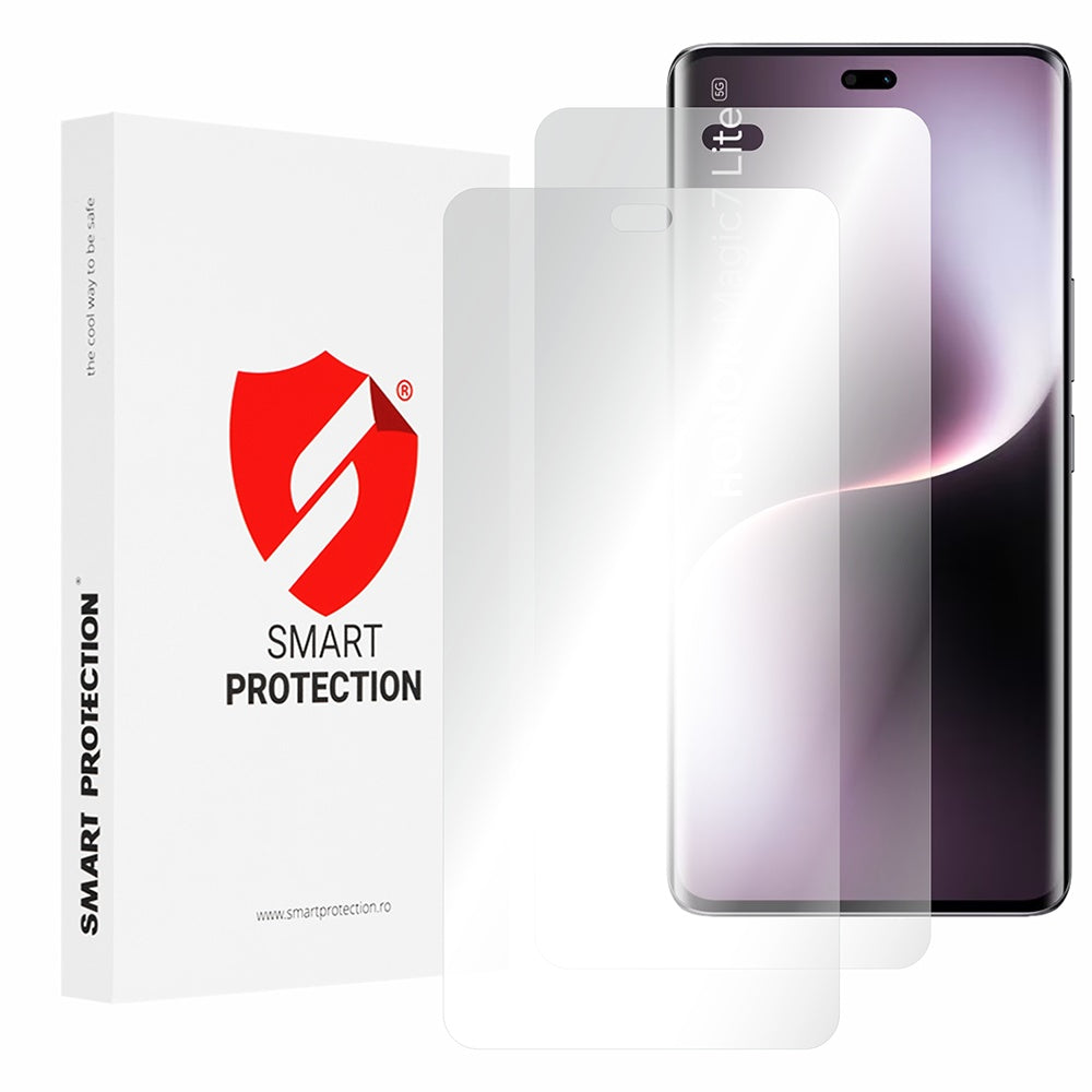 Folie de protectie Smart Protection Premium Classic (set de 2) compatibil cu Honor Magic7 Lite / X9c, Transparent