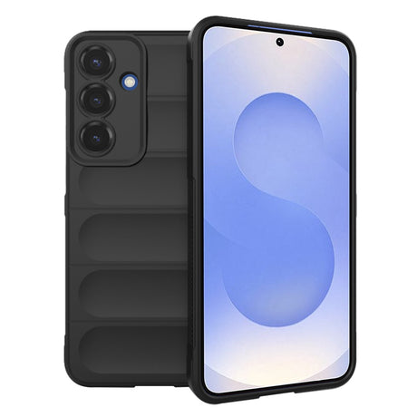 Husa de protectie Techsuit Magic Shield compatibil cu Samsung Galaxy S25, Negru