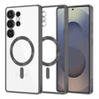 Husa de protectie Techsuit Luxury Crystal MagSafe compatibil cu Samsung Galaxy S25 Ultra, Negru