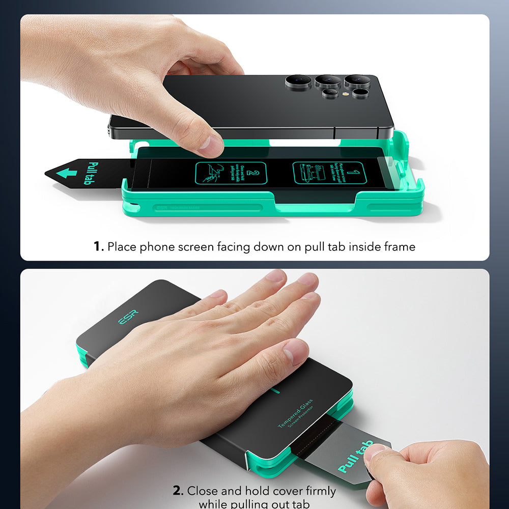 Folie de protectie ESR Tempered Glass compatibil cu Samsung Galaxy S25 Ultra, Privacy