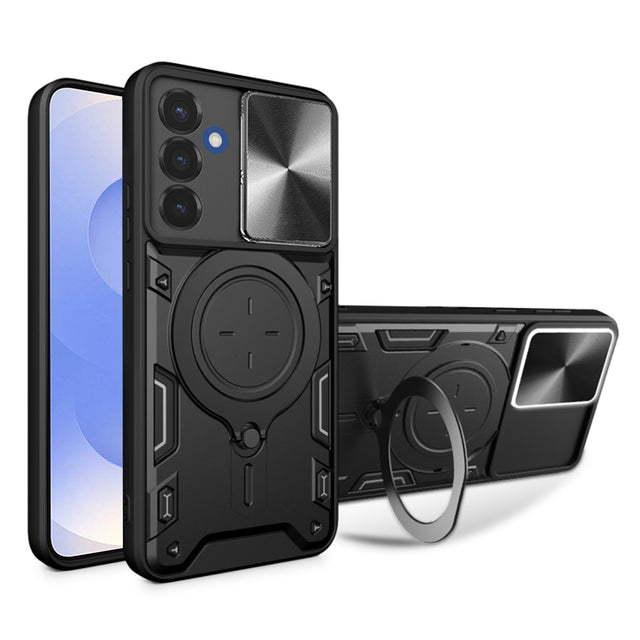 Husa de protectie Techsuit CamGuard Pro compatibil cu Samsung Galaxy S25, Negru