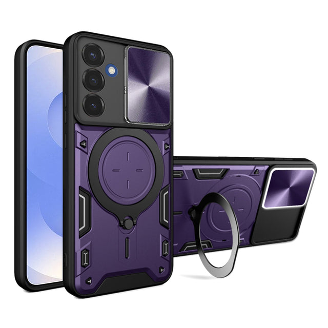 Husa de protectie Techsuit CamGuard Pro compatibil cu Samsung Galaxy S25, Mov