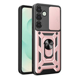 Husa de protectie Techsuit CamShield Series compatibil cu Samsung Galaxy S25 Plus, Roz Auriu