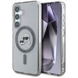 Husa de protectie Karl Lagerfeld IML MagSafe (KLHMS25SHLSKCK) compatibil cu Samsung Galaxy S25, Metal Karl&Choupette Heads