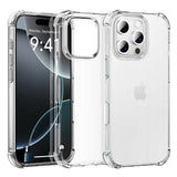 Husa de protectie Techsuit Shockproof Clear Silicone compatibil cu iPhone 16 Pro Max, Transparent