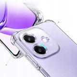 Husa de protectie Techsuit Shockproof Clear Silicone compatibil cu Oppo A40 4G, Transparent