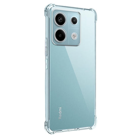 Husa de protectie Techsuit Shockproof Clear Silicone compatibil cu Xiaomi Redmi Note 13 Pro 5G / Poco X6, Transparent