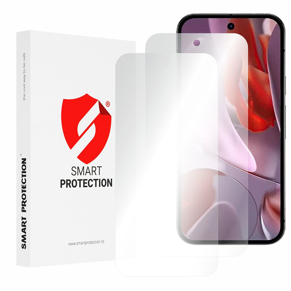 Folie de protectie Smart Protection Premium Classic (set de 2) compatibil cu Google Pixel 9a, Transparent