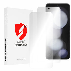 Folie de protectie Smart Protection Premium Classic (set de 2) compatibil cu Samsung Galaxy Z Flip5, Transparent