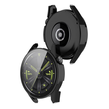 Folie de protectie smartwatch Techsuit Defense360 Pro + Screen Protector compatibil cu Huawei Watch GT 3 (42mm), Negru