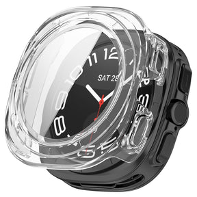 Folie de protectie smartwatch Techsuit Defense360 Pro + Screen Protector compatibil cu Samsung Galaxy Watch Ultra (47mm), Transparent