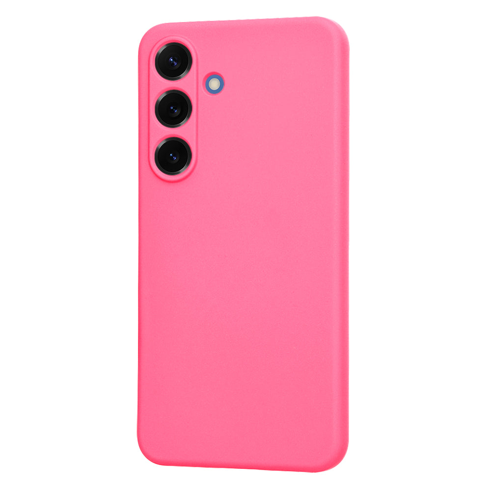 Husa de protectie Techsuit SoftFlex compatibil cu Samsung Galaxy S25, Roz Intens