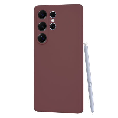 Husa de protectie Techsuit SoftFlex compatibil cu Samsung Galaxy S25 Ultra, Plum Red