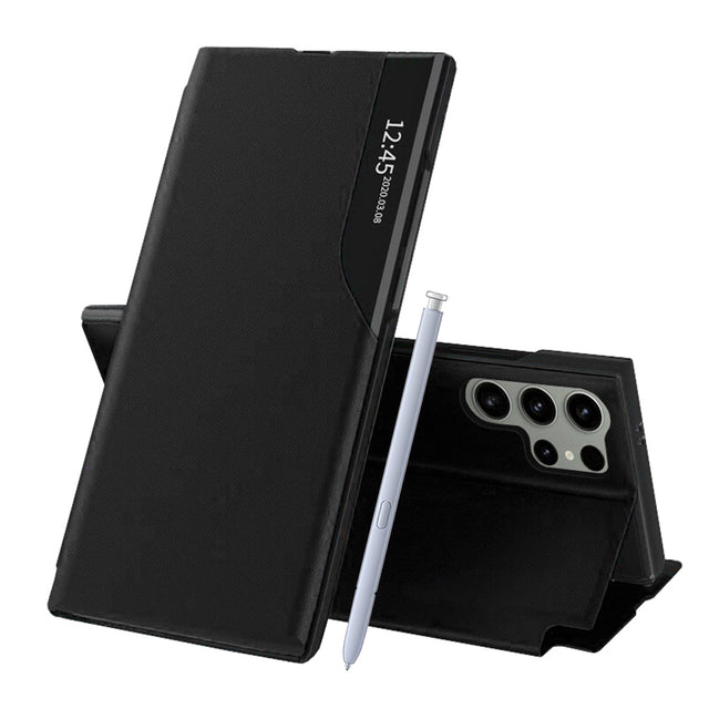 Husa de protectie Techsuit eFold Series compatibil cu Samsung Galaxy S25 Ultra, Negru