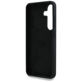 Husa de protectie Guess Silicone 4G Big Metal Logo (GUHCS25LS4SMDK) compatibil cu Samsung Galaxy S25 Ultra, Negru