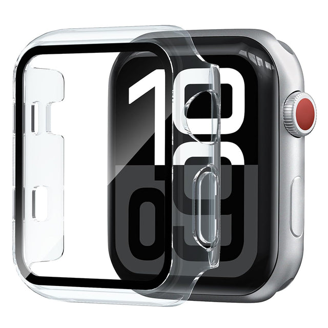 Folie de protectie smartwatch Techsuit Defense360 Pro + Screen Protector compatibil cu Apple Watch 1 / 2 / 3 (42mm), Transparent