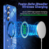 Husa de protectie Techsuit Luxury Glitter MagSafe compatibil cu Samsung Galaxy A55 5G, Verde deschis