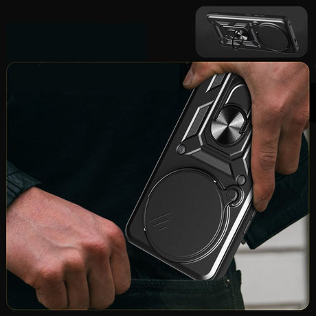 Husa de protectie Techsuit CamShield Series compatibil cu Xiaomi Redmi Note 14 Pro 4G, Negru