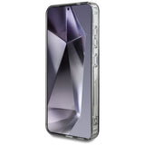 Husa de protectie Guess IML Rhinestones MagSafe (GUHMS25SPFTDTEK) compatibil cu Samsung Galaxy S25, Negru