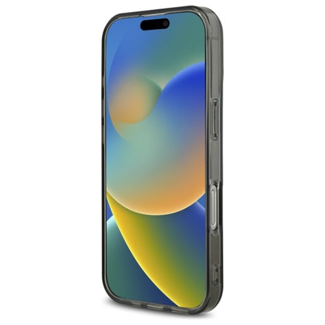 Husa de protectie Guess Hardcase IML Heart (GUHCP16LHCHGSPK) compatibil cu iPhone 16 Pro, Negru