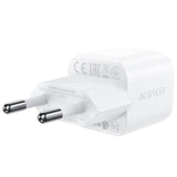 Incarcator Acefast (A77), Type-C, 30W PD, Alb
