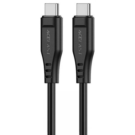 Cablu Acefast (C3-03), Type-C to Type-C, 60W, 3A, 480Mb/s, Fast Charging, 1.2m, Negru