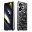 Husa de protectie Techsuit SparkleSkin Series compatibil cu Xiaomi Poco F6, Transparent
