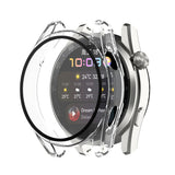 Folie de protectie smartwatch Techsuit Defense360 Pro + Screen Protector compatibil cu Huawei Watch 3, Transparent