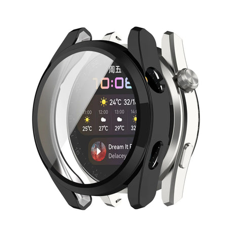 Folie de protectie smartwatch Techsuit Defense360 Pro + Screen Protector compatibil cu Huawei Watch 3, Negru