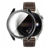 Folie de protectie smartwatch Techsuit Defense360 Pro + Screen Protector compatibil cu Huawei Watch 3 Pro, Negru