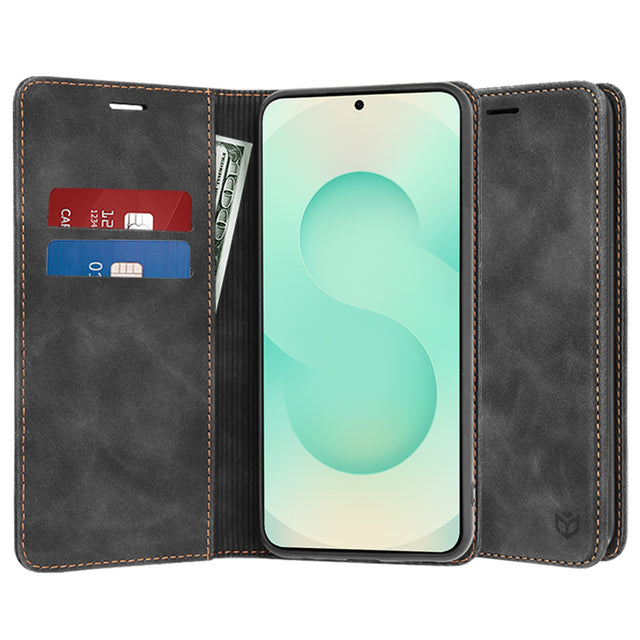 Husa de protectie Techsuit Confy compatibil cu Samsung Galaxy S25 Plus, Negru
