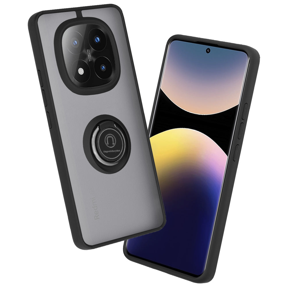 Husa de protectie Techsuit Glinth compatibil cu Xiaomi Redmi Note 14 Pro+ 5G, Negru