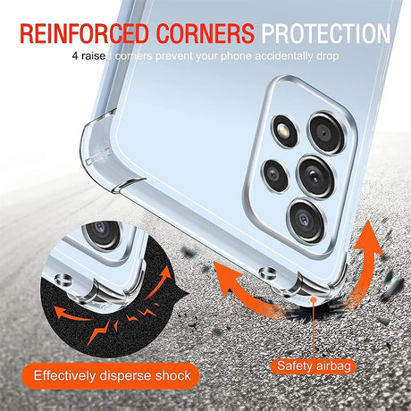 Husa de protectie Techsuit Shockproof Clear Silicone compatibil cu Xiaomi Poco C40, Transparent